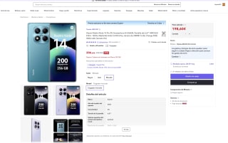 Xiaomi Redmi Note 14 Pro 8GB 256GB por solo 198,60€