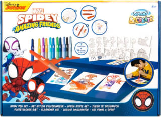 Marvel Spidey and his Amazing Friends Spray Pen Set voor €9,95 bij Bol