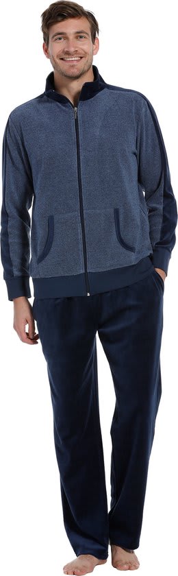 Pastunette Huispak met rits blauw voor €50,98 bij Bol