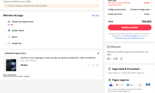 ONEPLUS 13 12GB 256GB Versión china con Room global por solo 750€