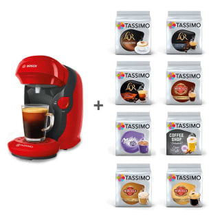 Cafetera Tassimo Fan Gratis al comprar o Pack