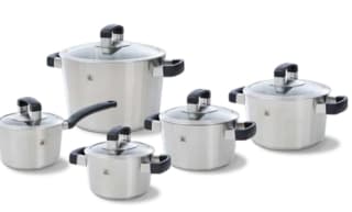 BK Conical Cool Glas pannenset 5-delig voor €139,95