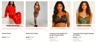 Diverse scherpe aanbiedingen bij Hunkemoller