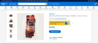 12 calcetines Only Zaza Ultra térmicos para mujer por $12.990
