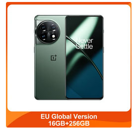 Versión Global OnePlus 11 5G Qualcomm Snapdragon 8 Gen 2 6.7inches 120Hz AMOLED Display 100W SUPERVOOC Charge por 589€