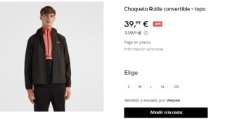 Chaqueta para Hombre O´neill Rutile Convertible por 39.99€