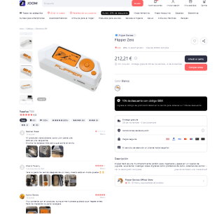 Multiherramienta Flipper Zero por solo 190,98€