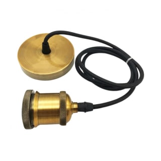 Pack 2 Lámparas de Techo Vintage de Metal E27 por 5,91€