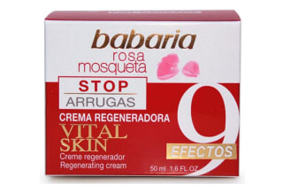 Babaria Crema facial Stop arrugas Vital Skin con rosa Mosqueta 50ml por 3,18€