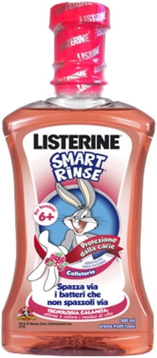 3 Listerine enjuague bucal infantil kids smart rinse 500 ml por 9,90€