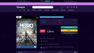 Metro Exodus Gold Edition PC por 2,99€