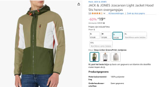 Jack and Jones jack voor €19,90 bij Amazon