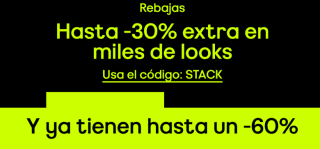 Rebajas hasta 60% + 30% EXTRA en tus compras en ASOS