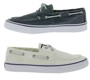 Diverse Sperry Bahama heren canvas bootschoenen voor €19,99 p.s. bij Outlet46