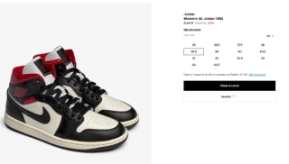 Zapatillas Air Jordan 1 Mid Mujer por solo 91€