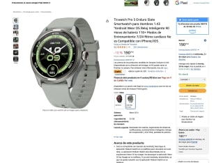 Reloj Ticwatch Pro 5 Enduro por solo 158€
