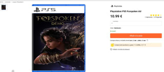 Juego Playstation PS5 Forspoken AU por 10,99€