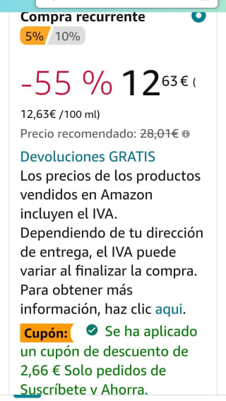 Elizabeth Arden Green Tea Eau de Parfum mujer 100ml por 9,97€.