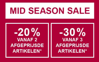 Tot 30% extra kassakorting op de sale bij Takko Fashion