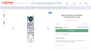 Condicionador da Salon Line Micelar de 300ml - R$ 7,99