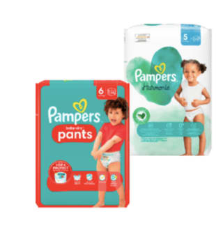 2 pakken Pampers voor slechts €1 (ipv €26)