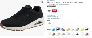 Skechers Uno - Stand On Air Heren Sneakers voor €56,67 bij Amazon