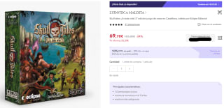 Juego de mesa Skull Tales: ¡A toda vela! por 54,70€