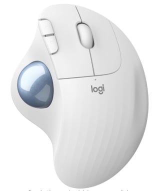 Ratón marca Logitech ERGO M575 color blanco por 31,76€