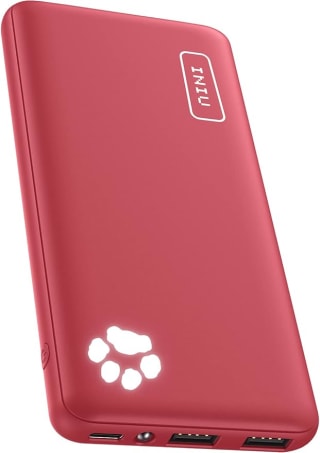 INIU Power Bank, Slimmest USB C Triple 3A de Alta Velocidad 10000mAh por 6,99€
