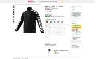 Sudadera Adidas Hombre por solo 24,99€