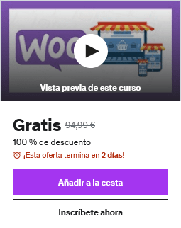 Cómo Crear una Tienda Online con WordPress y WooCommerce Gratis con Udemy