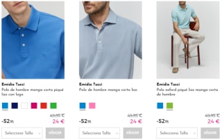 EMIDIO TUCCI - Polos hasta 24€