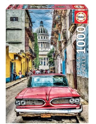 Puzzle de 1000 Piezas marca Educa Coche en la Habana por 8,39€