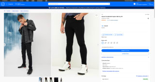 Jeans Focalizado Super Skinny Fit por solo $8.990