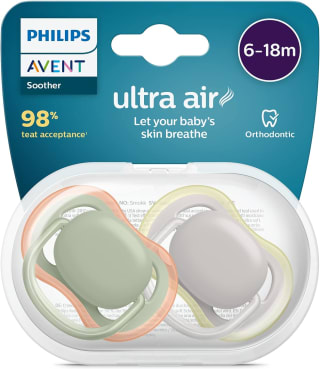 2 Philips Avent SCF085/20 Chupete sin BPA por 4,45€
