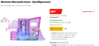 MGA Entertainment Mermaze Mermaidz Salon Playset Speelset voor €29,39 bij bol.com
