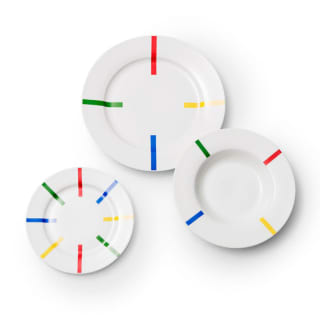 Set de 12 piezas de vajilla de porcelana Benetton por 19,99€