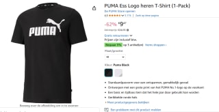 Puma Essential Logo Shirt voor €9,47 bij Amazon