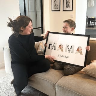 52% korting Gepersonaliseerde posters in Lijst bij Topdoek! Nu als een 40x30 cm voor 20,37 inclusief verzending!