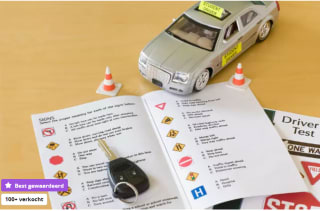 Theoriecursus incl. oefenexamen en een CBR theorie-examen voor 1 pers. voor €62,99