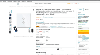 WiFi Interruptor Inteligente Aigostar por 7,49€