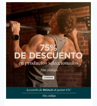 Hasta -75% de Descuento en MyProtein.