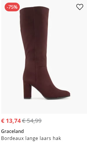 Tot 75% korting in de sale van vanHaren