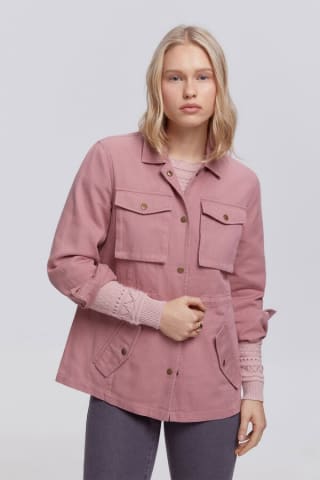 Chaqueta de algodón efecto lavado para Mujer Milano por 23.99€