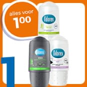 Odorex deorollers voor €1 bij Trekpleister