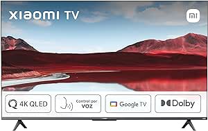 Xiaomi TV A Pro 2025 55" Smart TV 4K QLED, Google TV por 305,15€