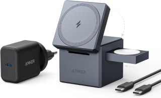 Anker 3-in-1 Cube met MagSafe voor €91,68 bij Amazon.