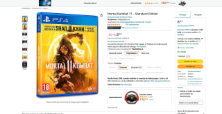Mortal Kombat 11 PS4 por solo 8,26€
