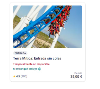 Terra Mítica entrada por solo 35€
