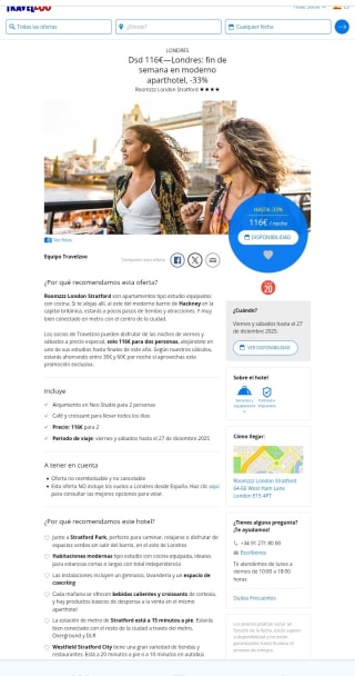 Londres Fin de semana desde 116€ .